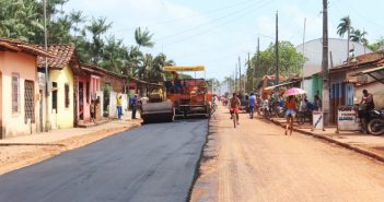 Pavimentação Asfáltica na Vila de Aturiaí