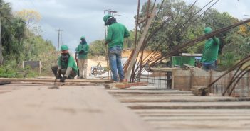 Sétima ponte de concreto armado na rodovia estadual PA 462