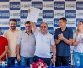 O prefeito Estrela Nogueira assinou ordem de serviço para o início da construção do estádio municipal de futebol, obra que há muito tempo é aguardada pela população.