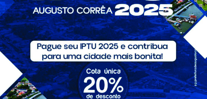 CAMPANHA DE IPTU 2025.